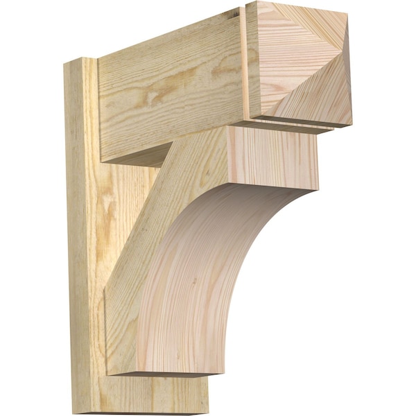 Ekena Millwork Westlake Rough Sawn Arts and Crafts Outlooker, Douglas Fir, 8"W x 20"D x 20"H OUT08X20X20WTL03RDF - main